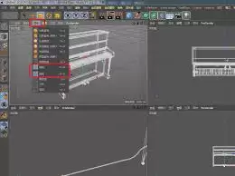 C4D����ͼ��б�ָ����� ���ٵ��س�ʼ״̬�̳�
