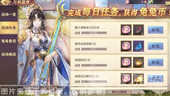三国志幻想大陆万利盈库限时活动福利玩法全解析_wishdown.com 三国志幻想大陆万利盈库限时活动福利玩法全解析_wishdown.com