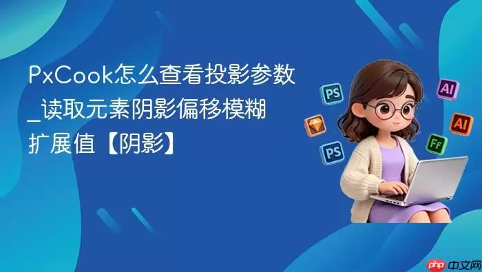 PxCook��β鿴Ԫ��ͶӰ��������Ӱ��ֵ