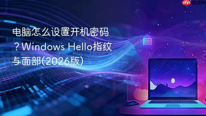 2026��Windows Helloָ�����沿ʶ�𿪻��������ý̳�