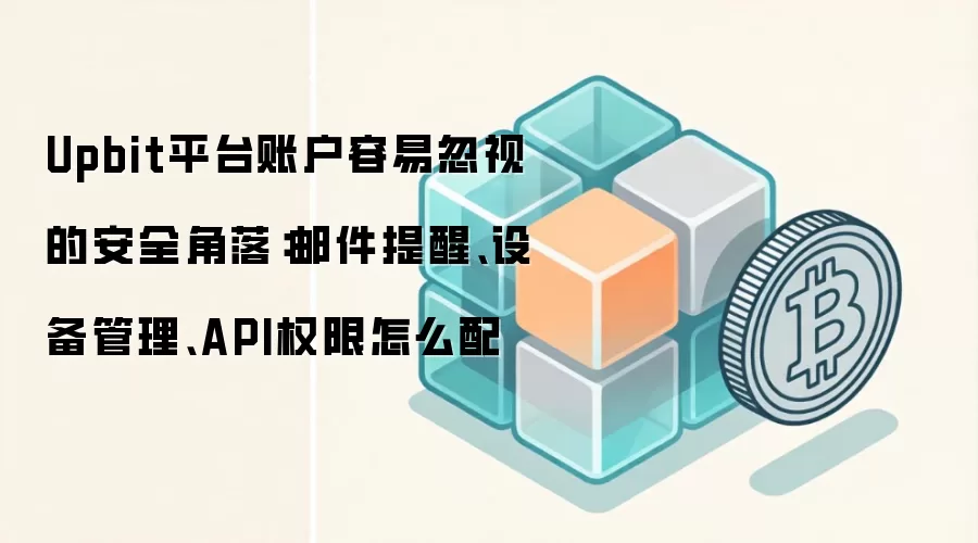 Upbit�˻���ȫ�ز飺�ʼ����ѡ��豸������APIȨ������ȫ����