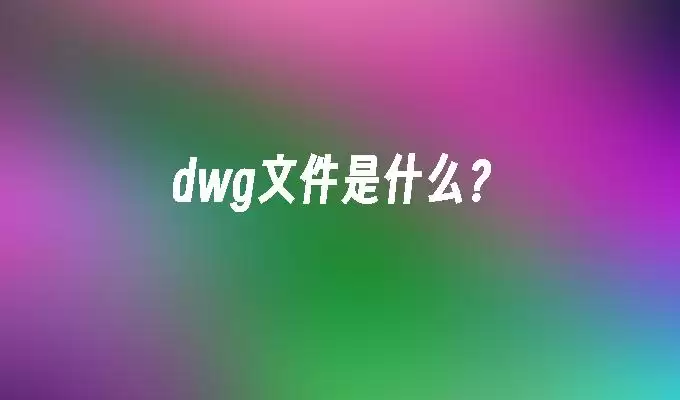 DWG�ļ���ʽ���ʲô��DWG������;
