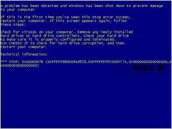 WinXPϵͳ��������0x0000007B�Ľ���������޸�ָ��