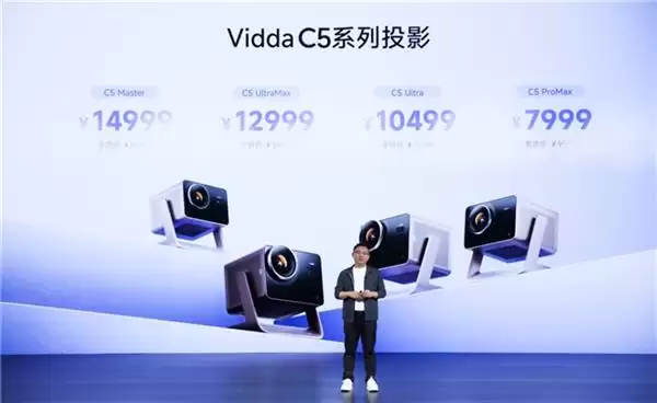 �콢����������Vidda C5ϵ���Ŀ��콢��Ʒ���Ǹ߶�ͶӰ���Ƽ���ѡ
