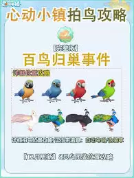 心动小镇观鸟指南轻松发现鸟类踪迹_wishdown.com 心动小镇观鸟指南轻松发现鸟类踪迹_wishdown.com
