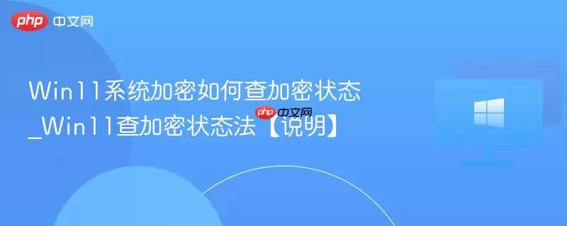 Win11ϵͳ����״̬��ѯ�������