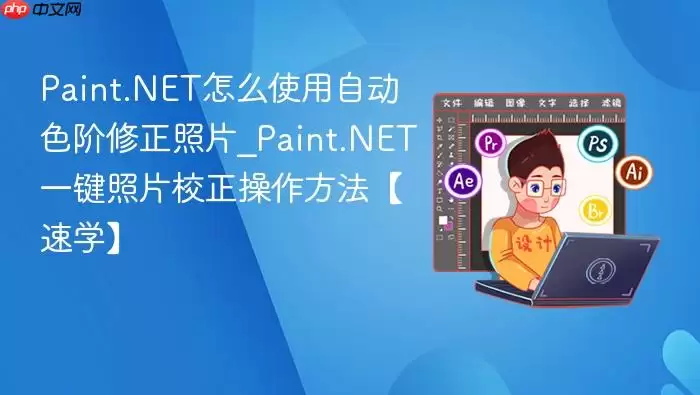 PaintNET�Զ�ɫ�׹������ ����У����Ƭɫ��������