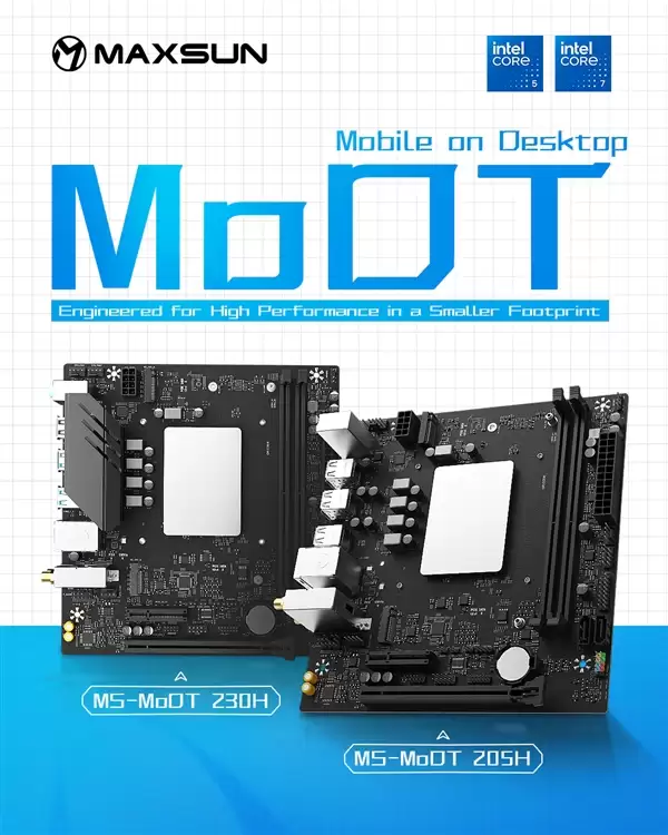 铭瑄推出支持DDR4内存的酷睿200H系列MoDT主板_wishdown.com 支持DDR4:铭瑄推出酷睿200H系列MoDT新主板 注意是Raptor Lake!