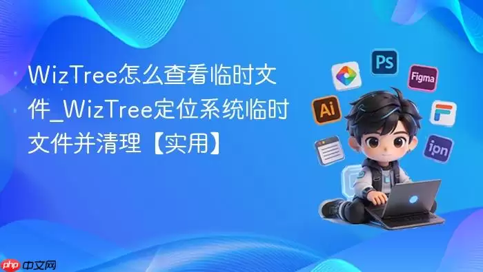 WizTree���ٶ�λ������ϵͳ��ʱ�ļ�ʵ�ý̳�