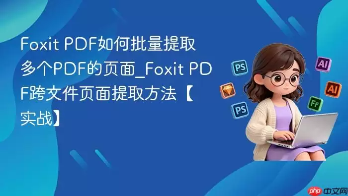 Foxit PDF�༭��������ȡ���PDFҳ�����ϸ����ָ��