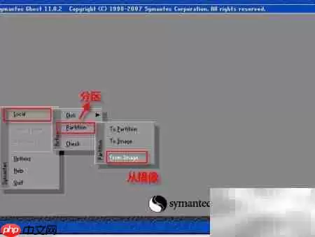 Ghost系统备份还原DOS版使用教程_wishdown.com DOS版Ghost系统备份还原