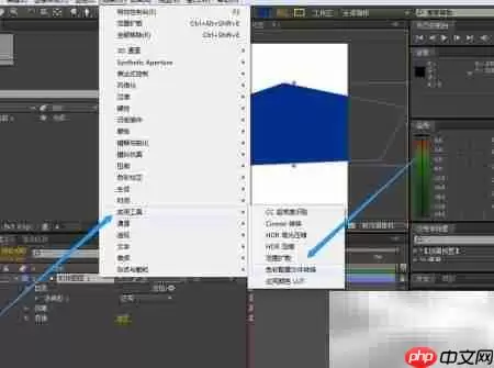 Ae色彩配置转换位置详解与操作指南_wishdown.com Ae色彩配置转换位置