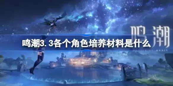 ����3.3������ɫ����������ʲô