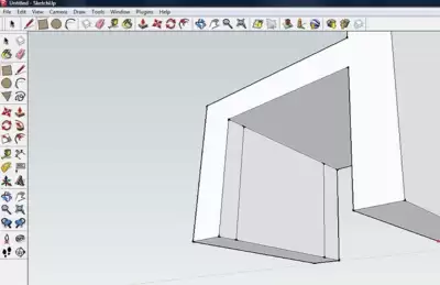 SketchUp玻璃门制作教程详解打造美观实用的玻璃门设计_wishdown.com SketchUp玻璃门制作教程详解打造美观实用的玻璃门设计_wishdown.com