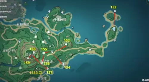 原神181个雷神瞳详细点位一览19 原神181个雷神瞳详细点位一览19