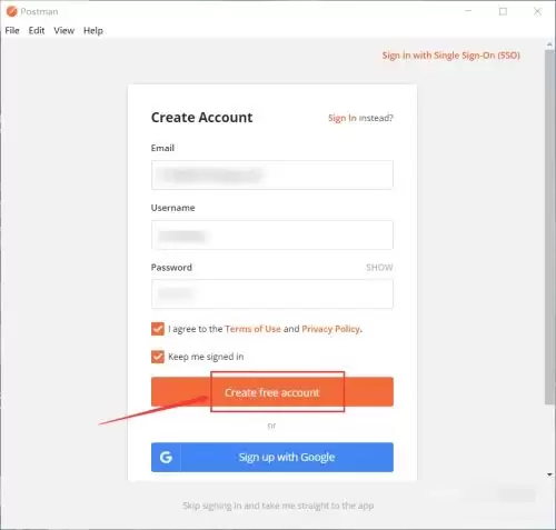 Postman账号注册图文教程_wishdown.com Postman账号注册图文教程_wishdown.com