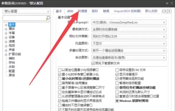 PotPlayer自定义快捷键设置教程_wishdown.com PotPlayer自定义快捷键设置教程_wishdown.com