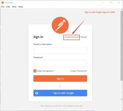 Postman账号注册图文教程_wishdown.com Postman账号注册图文教程_wishdown.com