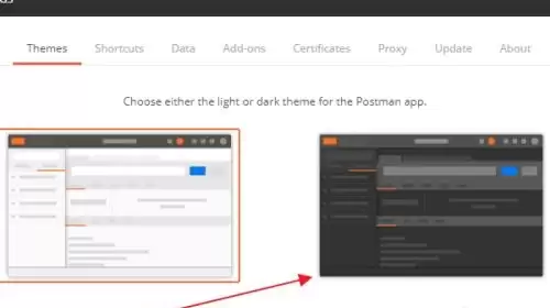 Postman黑色主题设置方法与步骤详解_wishdown.com Postman黑色主题设置方法与步骤详解_wishdown.com