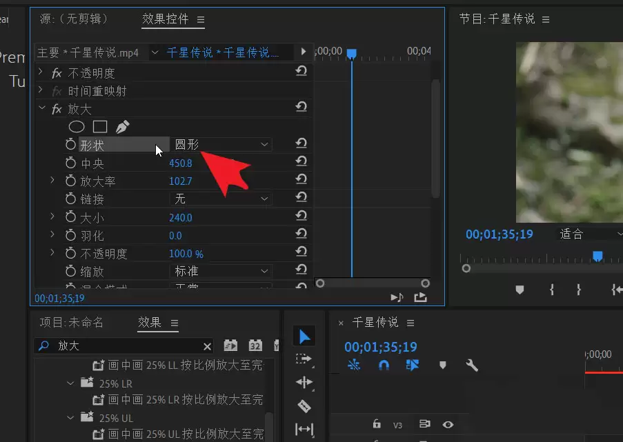 PR局部放大无法居中怎么办 快速解决方法分享_wishdown.com pr局部放大无法移动到中央怎么办