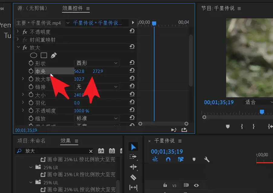 PR局部放大无法居中怎么办 快速解决方法分享_wishdown.com pr局部放大无法移动到中央怎么办