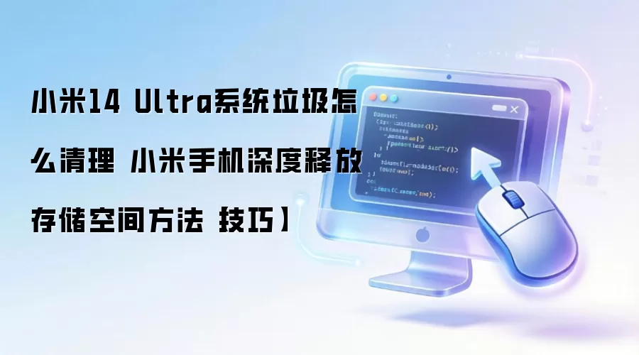 С��14 Ultra����ϵͳ�������ͷŴ洢�ռ�ʵ�ü���