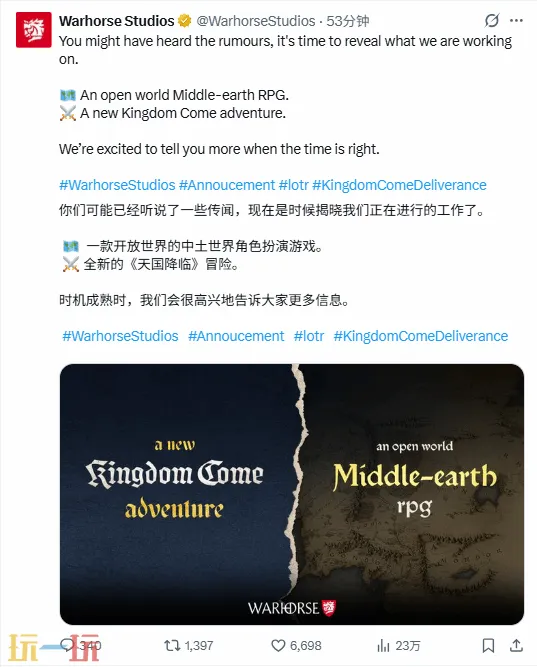 有生之年!《天国拯救3》确认开发中,老玩家已经等哭了_wishdown.com 有生之年!《天国拯救3》确认开发中,老玩家已经等哭了_wishdown.com