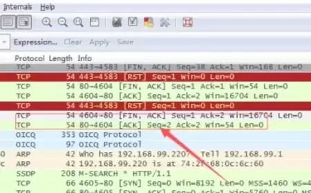 Wireshark�������ݰ���ϸ������ʵ�ü���