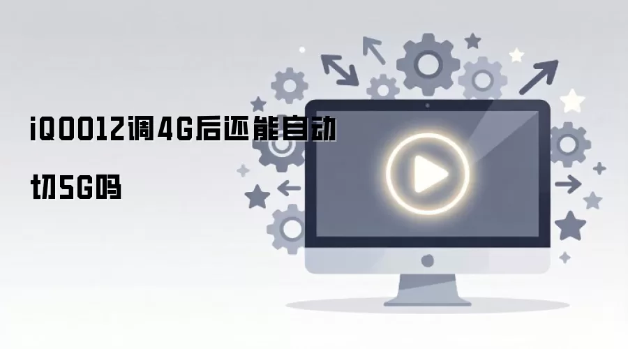 iQOO12�л�4G�������λָ�5G�Զ�����