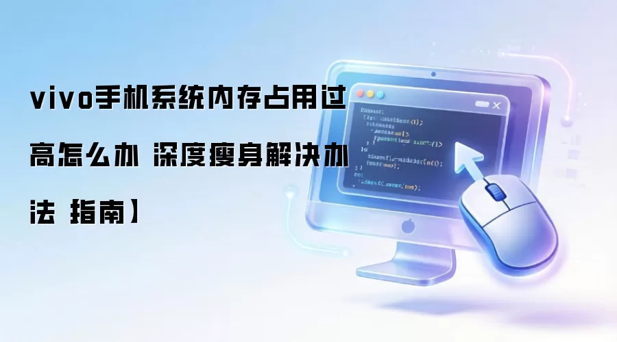 vivo�ֻ��ڴ�ռ�ø���ô�� ����������Ż�ָ��