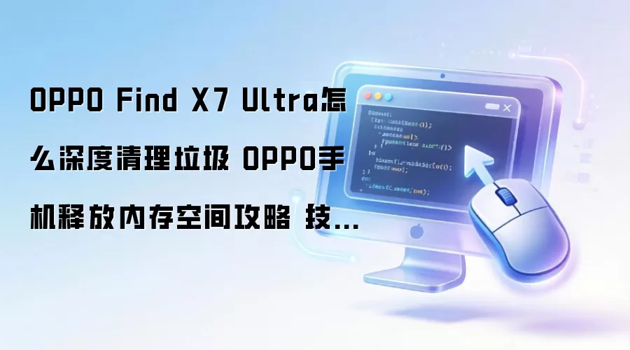OPPO Find X7 Ultra������������̳� �ֻ��ڴ�ռ��ͷż���