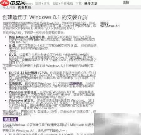 Windows 8.1ϵͳ����ٷ������밲װָ��