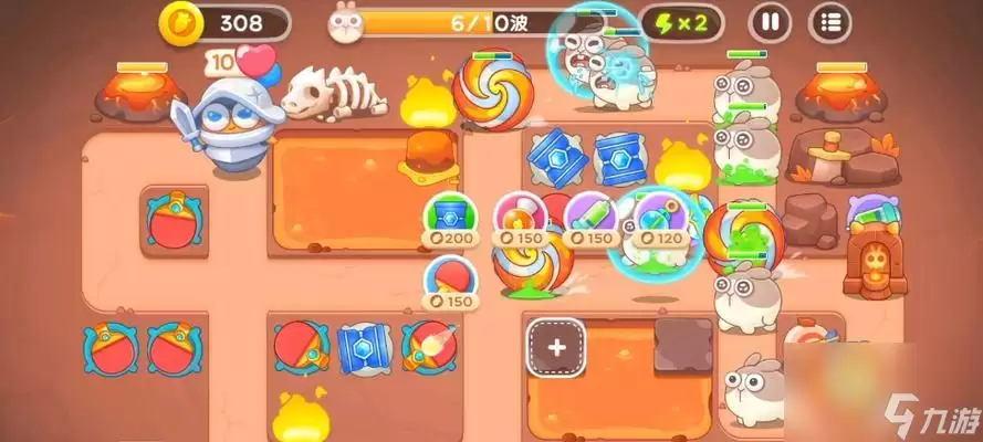 保卫萝卜4饿龙传说第五关满星通关技巧_wishdown.com 保卫萝卜4饿龙传说第五关满星通关技巧_wishdown.com