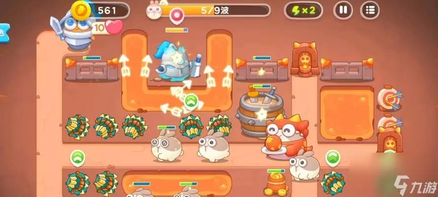 保卫萝卜4饿龙传说第22关满星通关技巧详解_wishdown.com 保卫萝卜4饿龙传说第22关满星通关技巧详解_wishdown.com