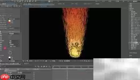 AE2020制作火焰发光粒子特效教程_wishdown.com AE2020制作火焰发光粒子特效教程_wishdown.com