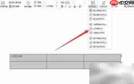WPS表格文字居中设置方法详解_wishdown.com WPS表格文字居中设置方法详解_wishdown.com