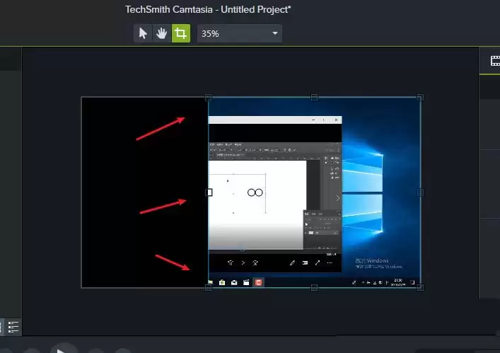 Camtasia 2018视频素材裁剪与尺寸调整教程_wishdown.com Camtasia 2018视频素材裁剪与尺寸调整教程_wishdown.com