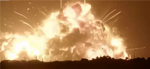 蓝色起源火箭爆炸升起蘑菇云 NASA:将评估事故对近期任务影响_wishdown.com 蓝色起源火箭爆炸升起蘑菇云 NASA:将评估事故对近期任务影响_wishdown.com