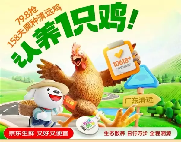 包下十几片山头养鸡!京东生鲜“包园”清远跑步鸡,每只鸡多返3元给农户_wishdown.com 包下十几片山头养鸡!京东生鲜“包园”清远跑步鸡,每只鸡多返3元给农户_wishdown.com