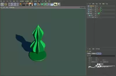 C4D���ٽ�ģ��άС��ģ�ͽ̳�