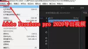 Adobe Premiere Pro 2020视频导出操作指南_wishdown.com Adobe Premiere Pro 2020视频导出操作指南_wishdown.com