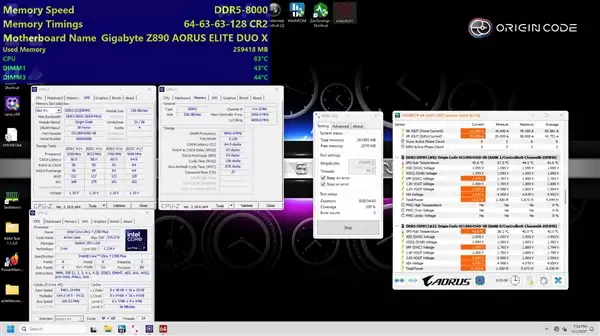 Origin Code联手技嘉Intel推双槽插满256GB DDR5-8000内存_wishdown.com 双槽插满256GB!Origin Code联手技嘉、Intel推DDR5-8000内存