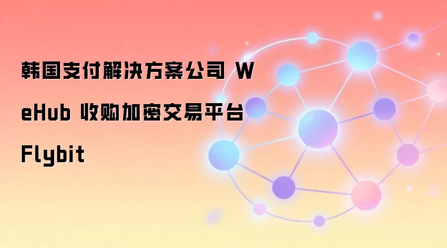 ����֧�����������˾WeHubս���չ����ܽ���ƽ̨Flybit