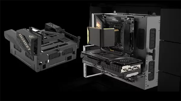 微星旗舰机箱MEG MAESTRO 900R超神开售:全景玻璃、可旋转主板托盘_wishdown.com 微星旗舰机箱MEG MAESTRO 900R超神开售:全景玻璃、可旋转主板托盘_wishdown.com