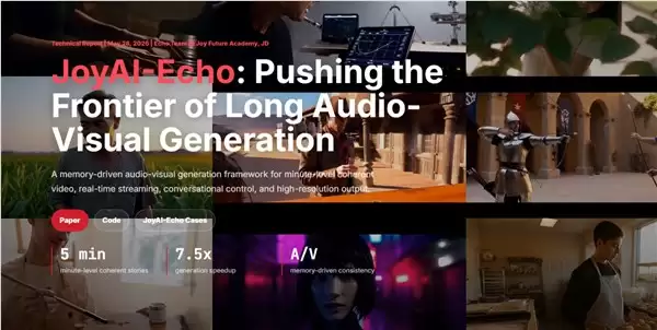 ����ȫ���һ�ݶӣ�������ԴJoyAI-Echo��ܣ��������Ƶ������������