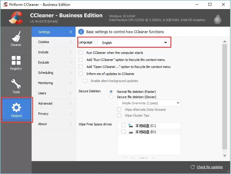 CCleaner���Ľ������ý̳��������л��������