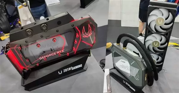 ��̩����RTX 5080Һ���Կ�ԭ�ͷ���ˮ����360mmһ��ˮ��