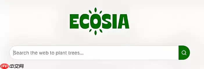Ecosia�ٷ��������������ҳ�����