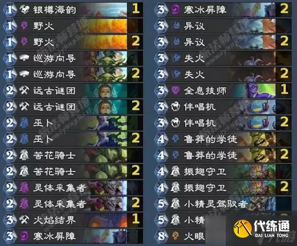 炉石传说狂野模式星界德高胜率卡组推荐_wishdown.com 《炉石传说》狂野模式强力卡组推荐