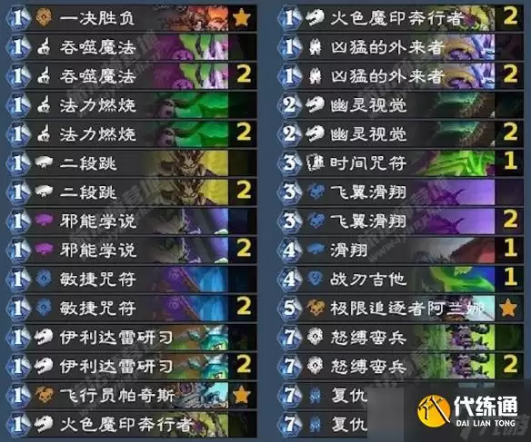 炉石传说狂野模式星界德高胜率卡组推荐_wishdown.com 《炉石传说》狂野模式强力卡组推荐